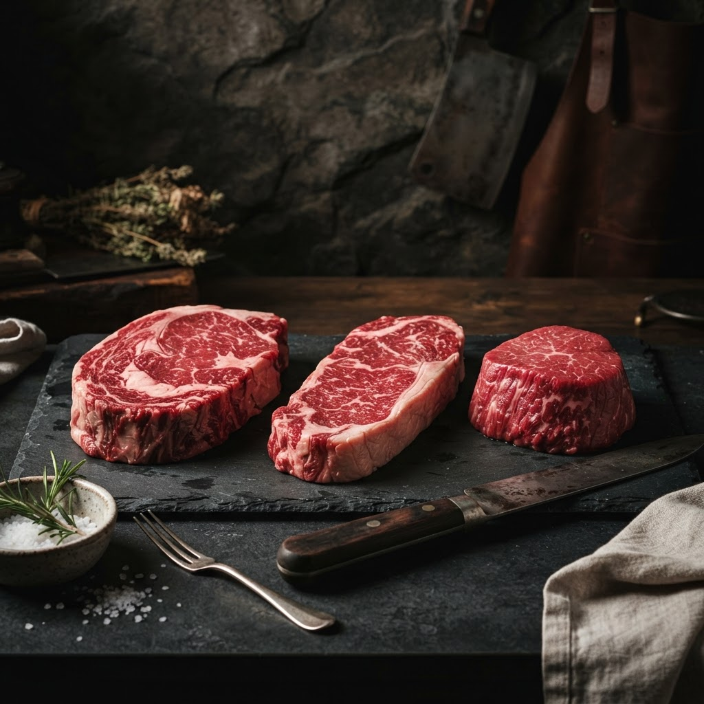 Cortes de carne argentina premium